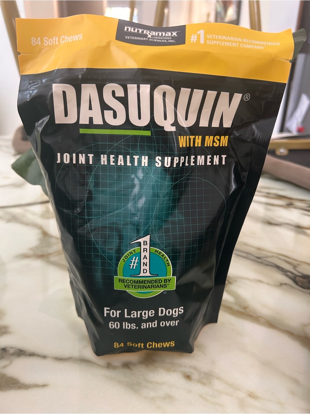 Dasuquin with MSM For Large Dogs 60lb+ 84 Soft Chews